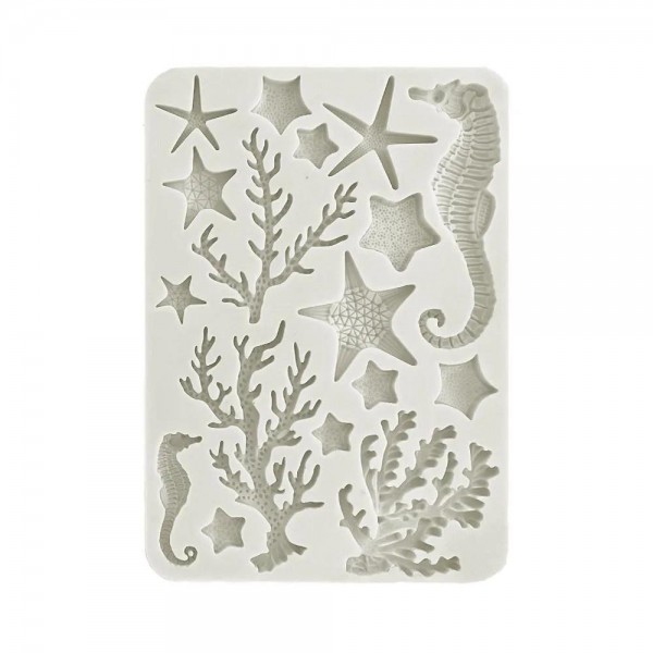 Stamperia Εύκαμπτα Καλούπια Σιλικόνης A5 Corals