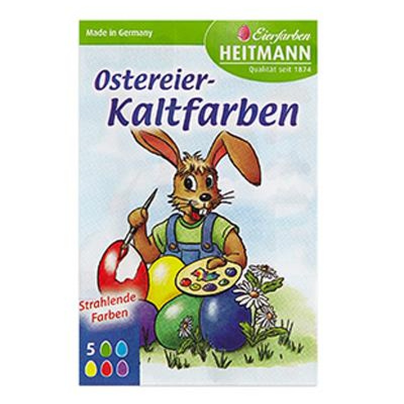 Heitmann Βαφή Αυγών 5 Χρώματα