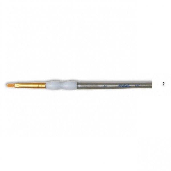Craftistico Πινέλο Χειροτεχνίας Soft-Grip Πλακέ Νο. 2 Craftistico Πινέλο Χειροτεχνίας Soft-Grip Πλακέ Νο. 2