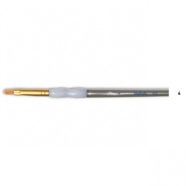Craftistico Πινέλο Χειροτεχνίας Soft-Grip Πλακέ Νο. 4 Craftistico Πινέλο Χειροτεχνίας Soft-Grip Πλακέ Νο. 4