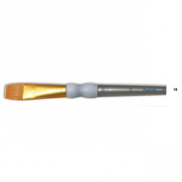 Craftistico Πινέλο Χειροτεχνίας Soft-Grip Πλακέ Νο. 18 Craftistico Πινέλο Χειροτεχνίας Soft-Grip Πλακέ Νο. 18