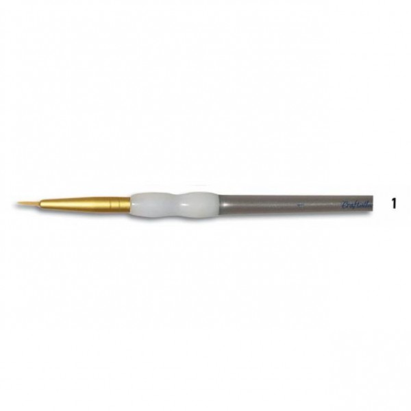 Craftistico Πινέλο Χειροτεχνίας Soft-Grip Στρογγυλό Νο. 01 Craftistico Πινέλο Χειροτεχνίας Soft-Grip Στρογγυλό Νο. 01