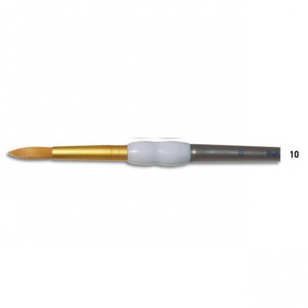 Craftistico Πινέλο Χειροτεχνίας Soft-Grip Στρογγυλό Νο. 10 Craftistico Πινέλο Χειροτεχνίας Soft-Grip Στρογγυλό Νο. 10