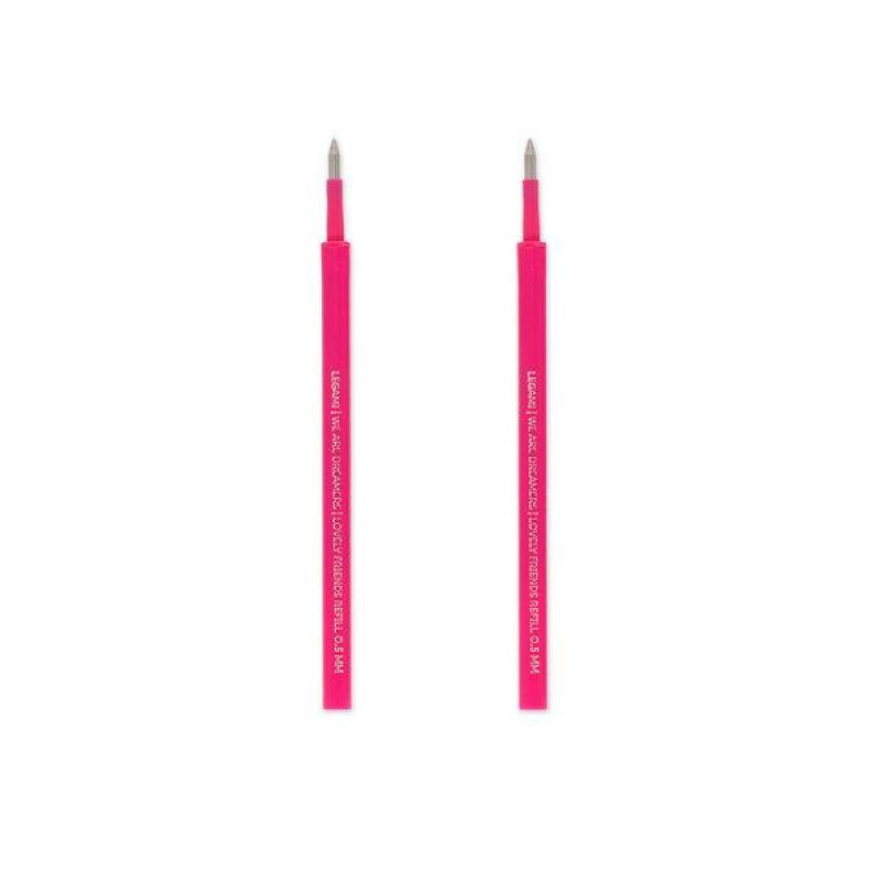 Legami Σετ 2 Ανταλλακτικά για στυλό Gel Pen Lovely Friends Pink