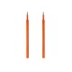 Legami Σετ 2 Ανταλλακτικά για στυλό Gel Pen Lovely Friends Orange