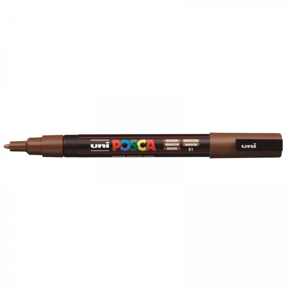 Μαρκαδόρος Posca 0.9-1.3mm no 21 Brown