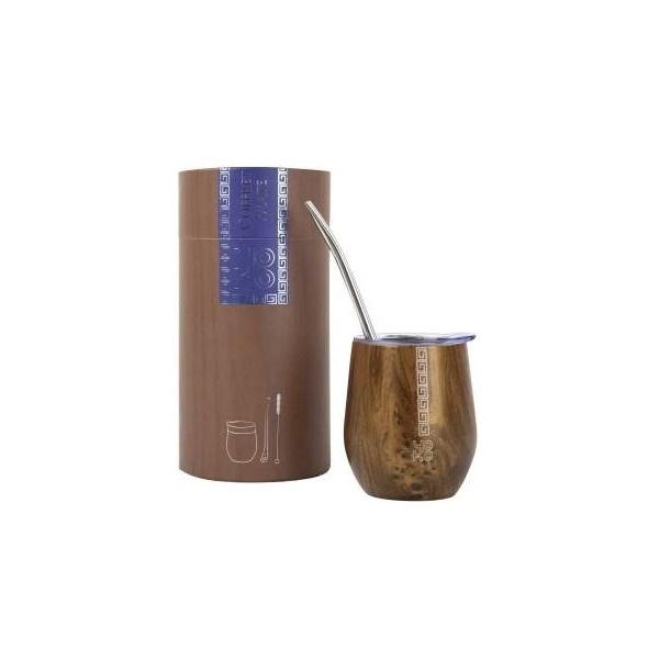 Yoko Design Σετ Δώρου Κούπα Θερμός 250ml Wood Yoko Design Σετ Δώρου Κούπα Θερμός 250ml Wood