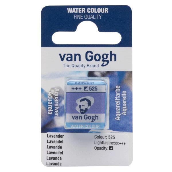 Van Gogh Watercolour Half Pan 525 Lavender Van Gogh Watercolour Half Pan 525 Lavender