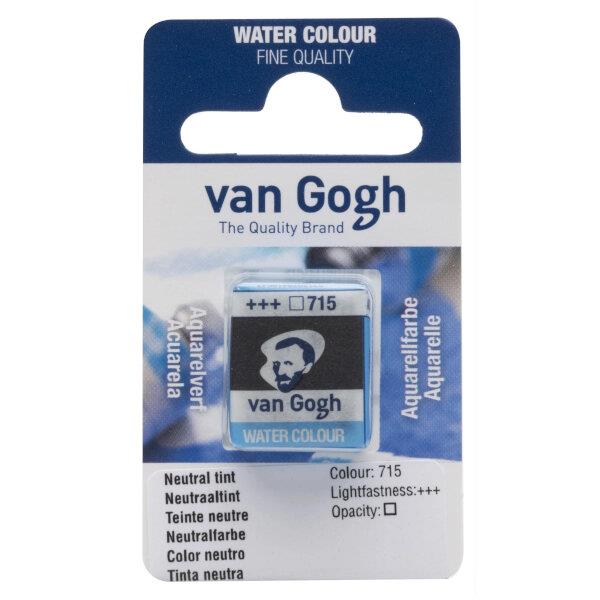 Van Gogh Watercolour Half Pan 715 Neutral Tint Van Gogh Watercolour Half Pan 715 Neutral Tint