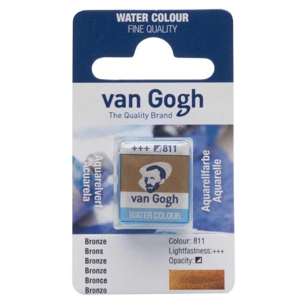 Van Gogh Watercolour Half Pan 811 Bronze Van Gogh Watercolour Half Pan 811 Bronze