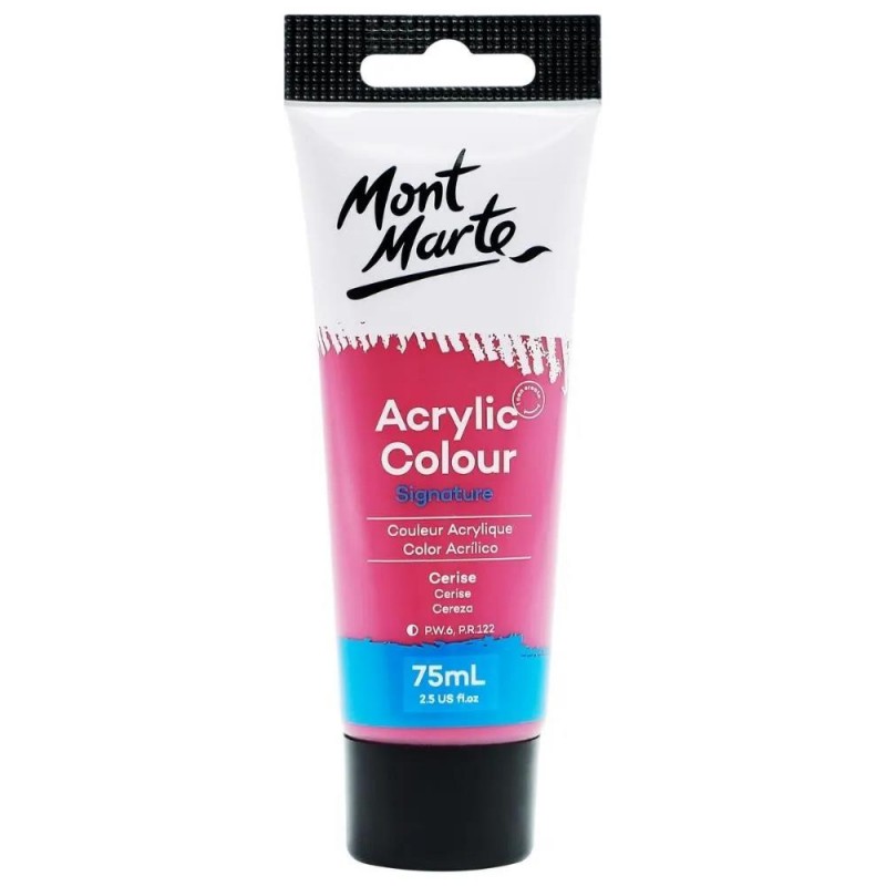 Mont Marte 75ml Studio Acrylic 36 Cerise Mont Marte 75ml Studio Acrylic 36 Cerise