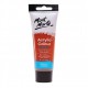Mont Marte 75ml Studio Acrylic 14 Burnt Sienna Mont Marte 75ml Studio Acrylic 14 Burnt Sienna