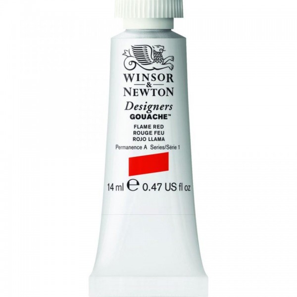 Winsor n Newton 14ml Τέμπερα Designers Flame Red Serie 1 Winsor n Newton 14ml Τέμπερα Designers Flame Red Serie 1