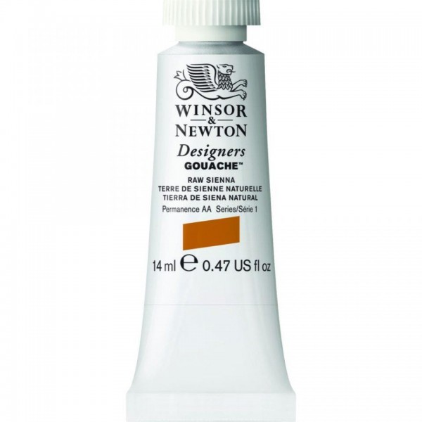 Winsor n Newton 14ml Τέμπερα Designers Raw Sienna Serie 1