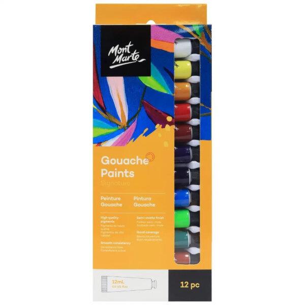Mont Marte 12 Σωληνάρια Τέμπερες 12ml Mont Marte 12 Σωληνάρια Τέμπερες 12ml