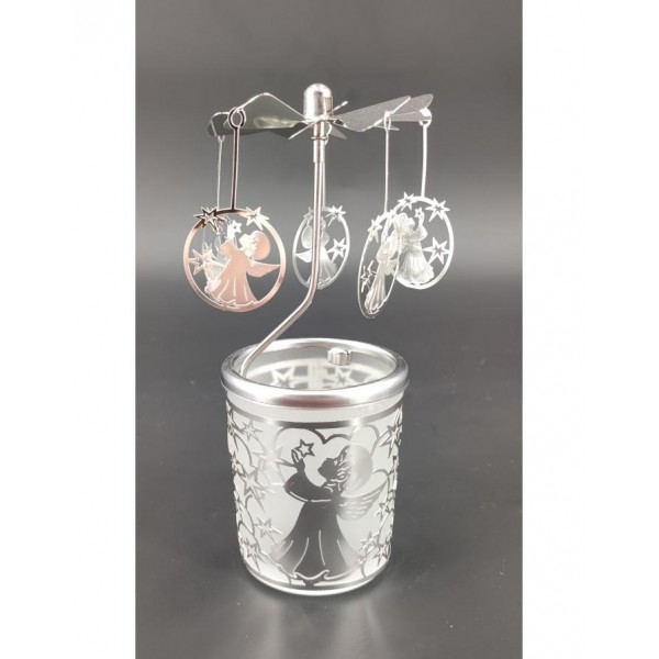 Κηροπήγιο για κεράκι ρεσώ Carousel - Άγγελος Κηροπήγιο για κεράκι ρεσώ Carousel - Άγγελος