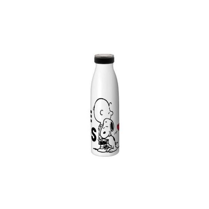 Snoopy Μεταλλικό Μπουκάλι Θερμός 500ml Free Hugs Snoopy Μεταλλικό Μπουκάλι Θερμός 500ml Free Hugs