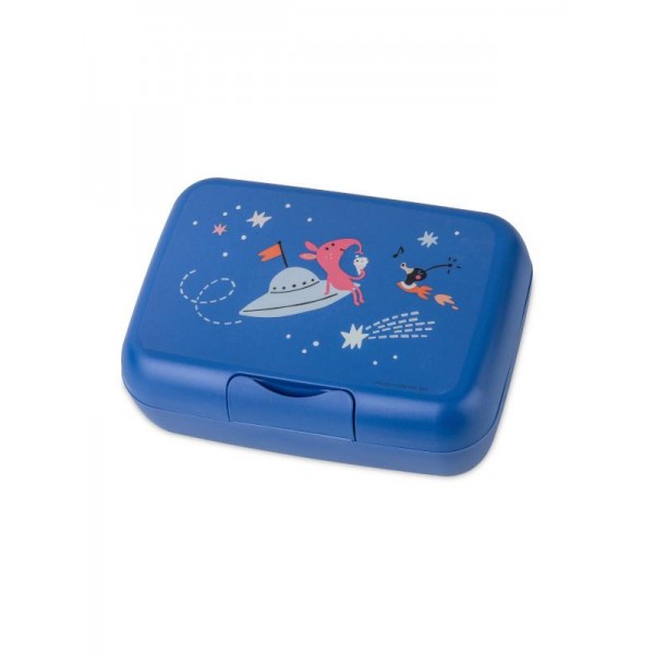 Δοχείο Φαγητού με Χώρισμα Organic Blue Space