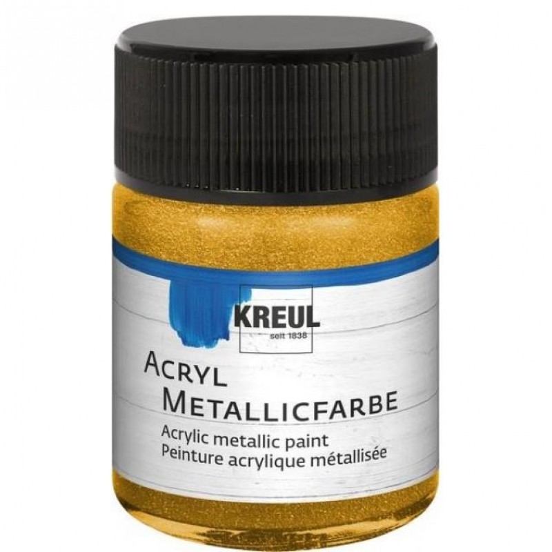 Kreul 50ml Ακρυλικό Μεταλλικό Χρώμα Gold