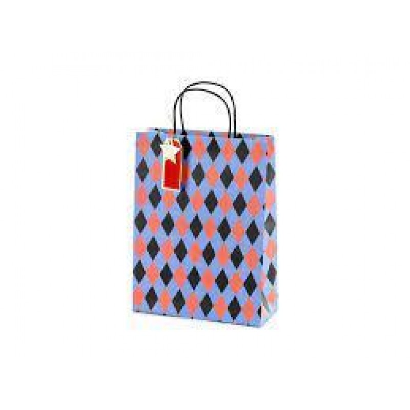 Gift bag Rhombuses 10x24x32 cm