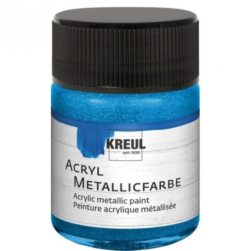 Kreul 50ml Ακρυλικό Μεταλλικό Χρώμα Blue