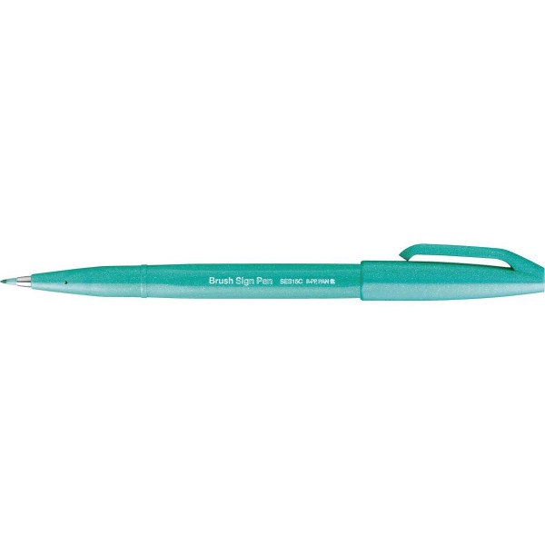 Touch Brush Sign Pen Emerald Green Touch Brush Sign Pen Emerald Green