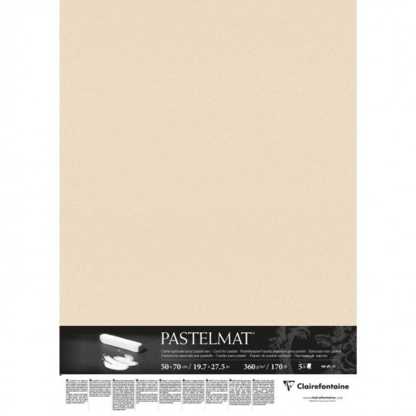 Clairefontaine Χαρτί Pastelmat 50x70cm 360gr Maize Clairefontaine Χαρτί Pastelmat 50x70cm 360gr Maize