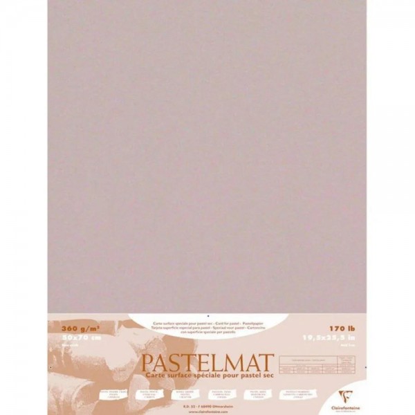 Clairefontaine Χαρτί Pastelmat 50x70cm 360gr Light Brown Clairefontaine Χαρτί Pastelmat 50x70cm 360gr Light Brown