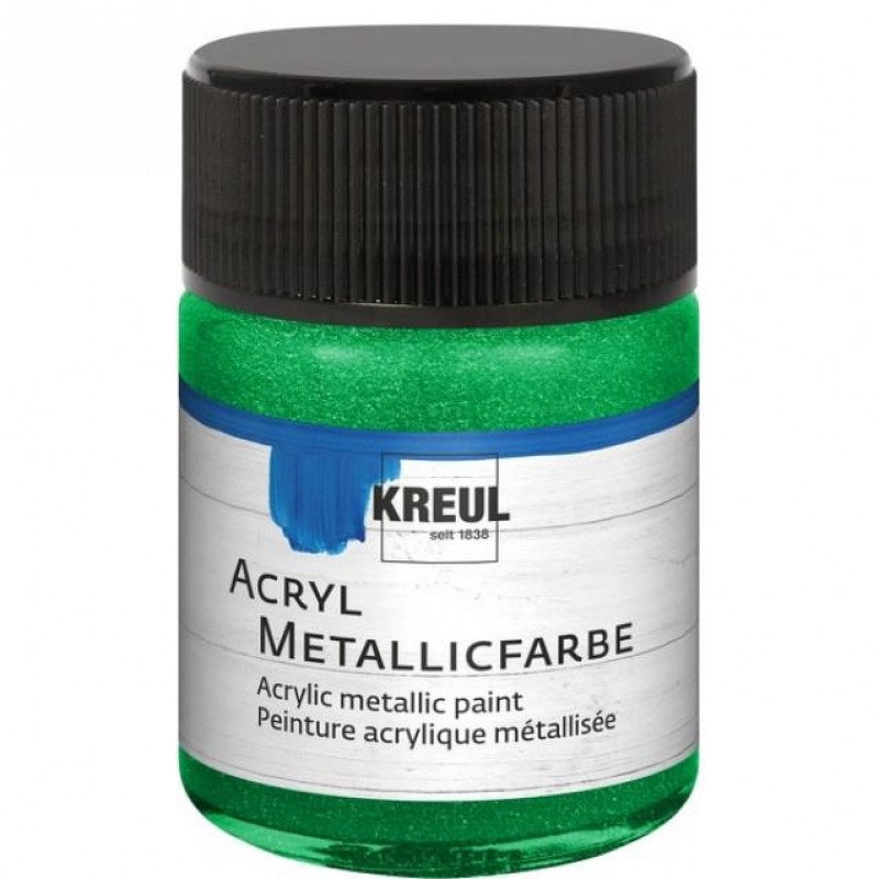 Kreul 50ml Ακρυλικό Μεταλλικό Χρώμα Green