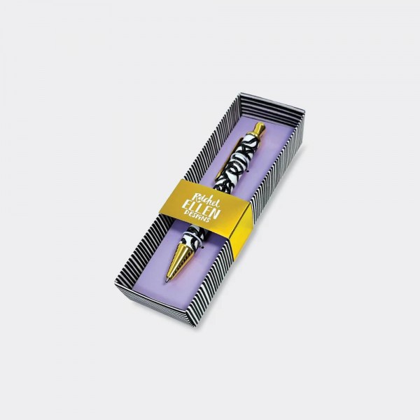 Στυλό Rachel Ellen Design Black and White Geometric Στυλό Rachel Ellen Design Black and White Geometric