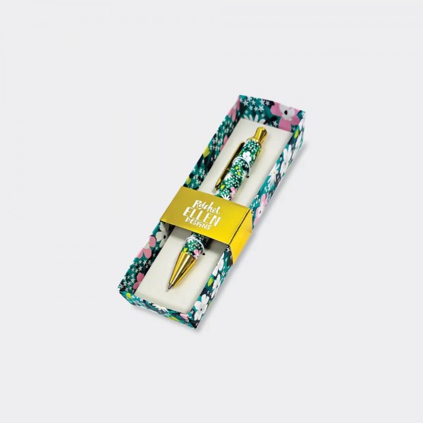Στυλό Rachel Ellen Design Teal/Pink Floral Στυλό Rachel Ellen Design Teal/Pink Floral