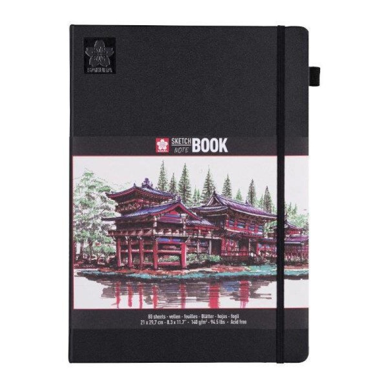 Sakura Sketch Book A4 - 210mm x 297mm 140gr 80 Φύλλα Sakura Sketch Book A4 - 210mm x 297mm 140gr 80 Φύλλα