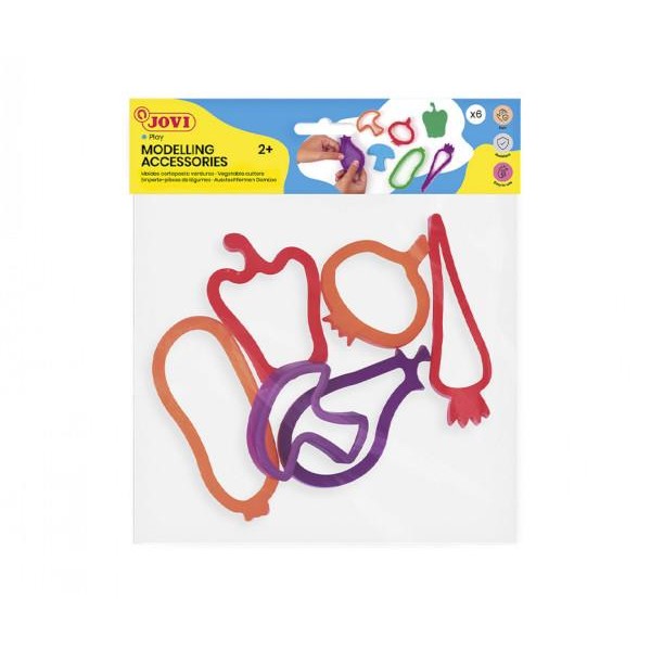 Jovi Σετ 6 Πλαστικά Φορμάκια Λαχανικά Jovi Σετ 6 Πλαστικά Φορμάκια Λαχανικά