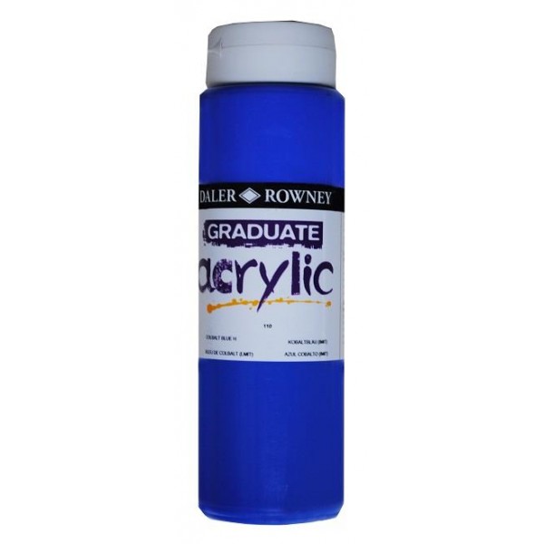 Daler Graduate Acrylic 500ml 110 Cobalt Blue Hue