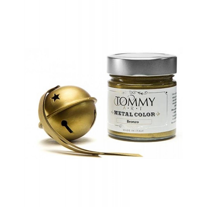 Tommy Ακρυλικά Χρώματα Κιμωλίας 140ml Metal Bronze