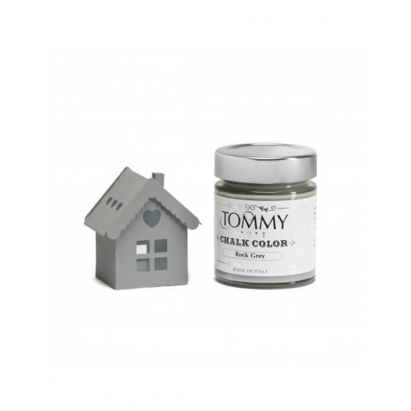 Tommy Ακρυλικά Χρώματα Κιμωλίας 140ml Rock Grey