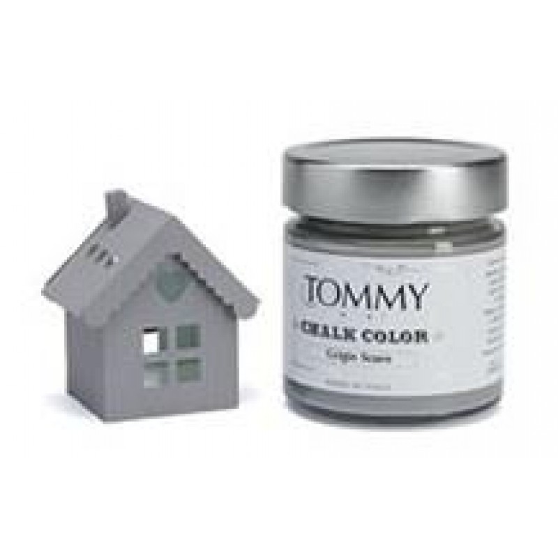 Tommy Ακρυλικά Χρώματα Κιμωλίας 140ml Dark Grey