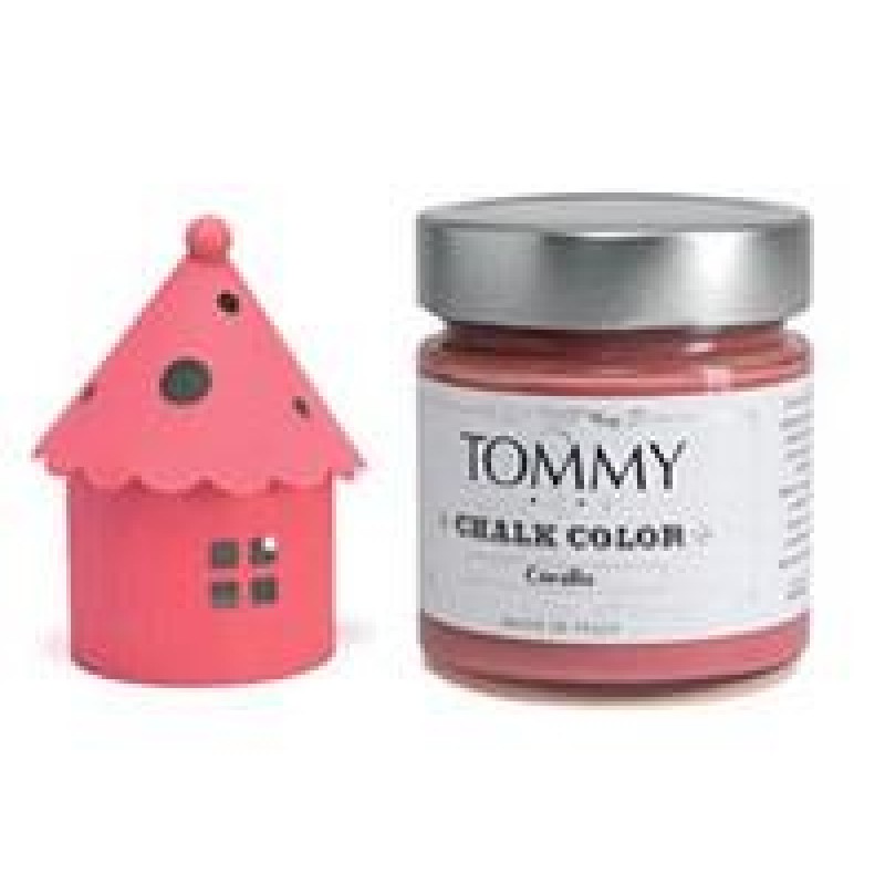 Tommy Ακρυλικά Χρώματα Κιμωλίας 140ml Coral Red