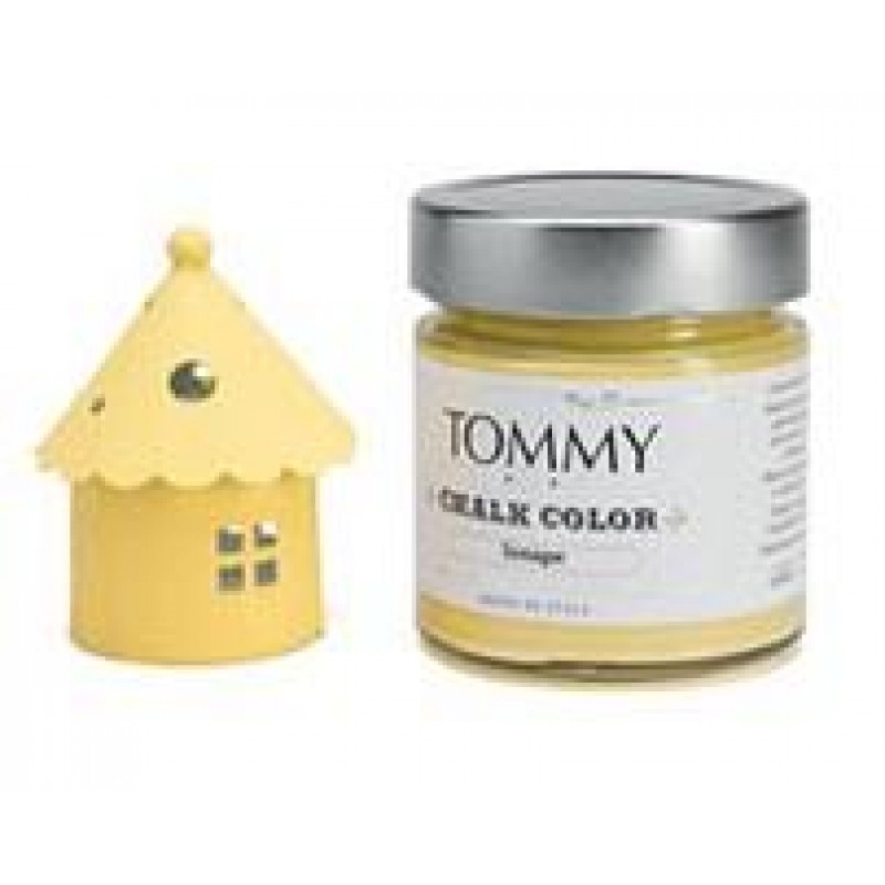 Tommy Ακρυλικά Χρώματα Κιμωλίας 140ml Mustard