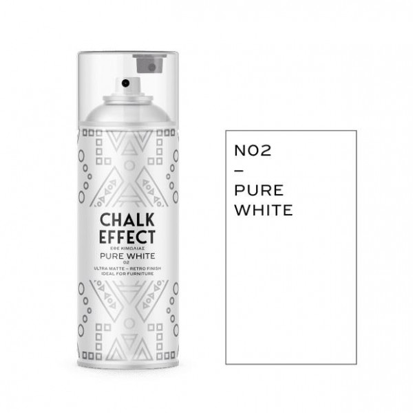 Spray Chalk 400ml No 2 Pure White Spray Chalk 400ml No 2 Pure White