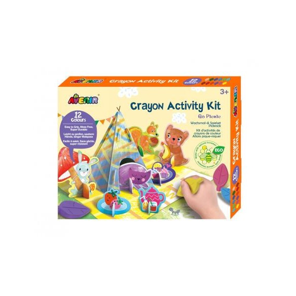 Avenir Παιχνίδι Ζωγραφικής με Κραγιόν Picnic Avenir Παιχνίδι Ζωγραφικής με Κραγιόν Picnic