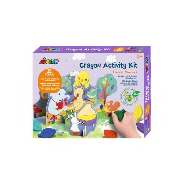 Avenir Παιχνίδι Ζωγραφικής με Κραγιόν Forest Avenir Παιχνίδι Ζωγραφικής με Κραγιόν Forest