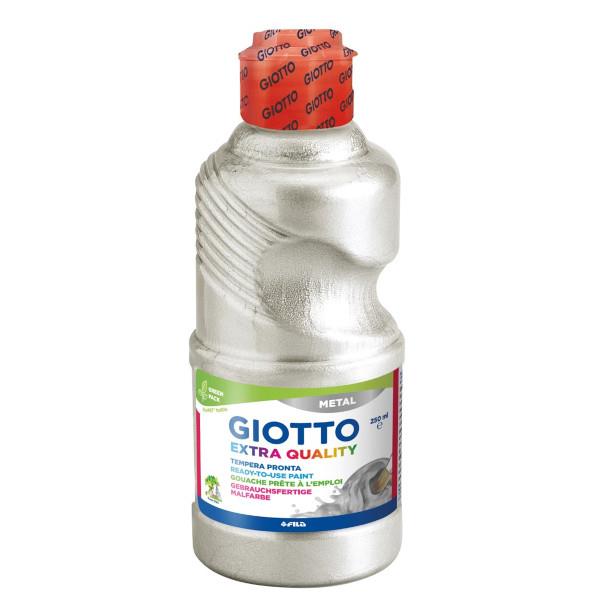 Giotto Μεταλλική Τέμπερα Silver 250ml Giotto Μεταλλική Τέμπερα Silver 250ml