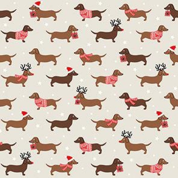 Atelier Χαρτοπετσέτες Φαγητού 33cm 20τεμ Christmas Dachshund Atelier Χαρτοπετσέτες Φαγητού 33cm 20τεμ Christmas Dachshund