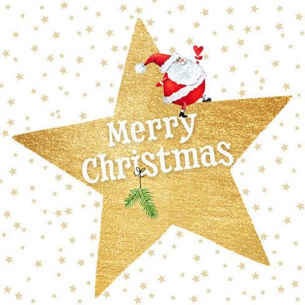 Atelier Χαρτοπετσέτες Φαγητού 33cm 20τεμ Merry and Bright Atelier Χαρτοπετσέτες Φαγητού 33cm 20τεμ Merry and Bright