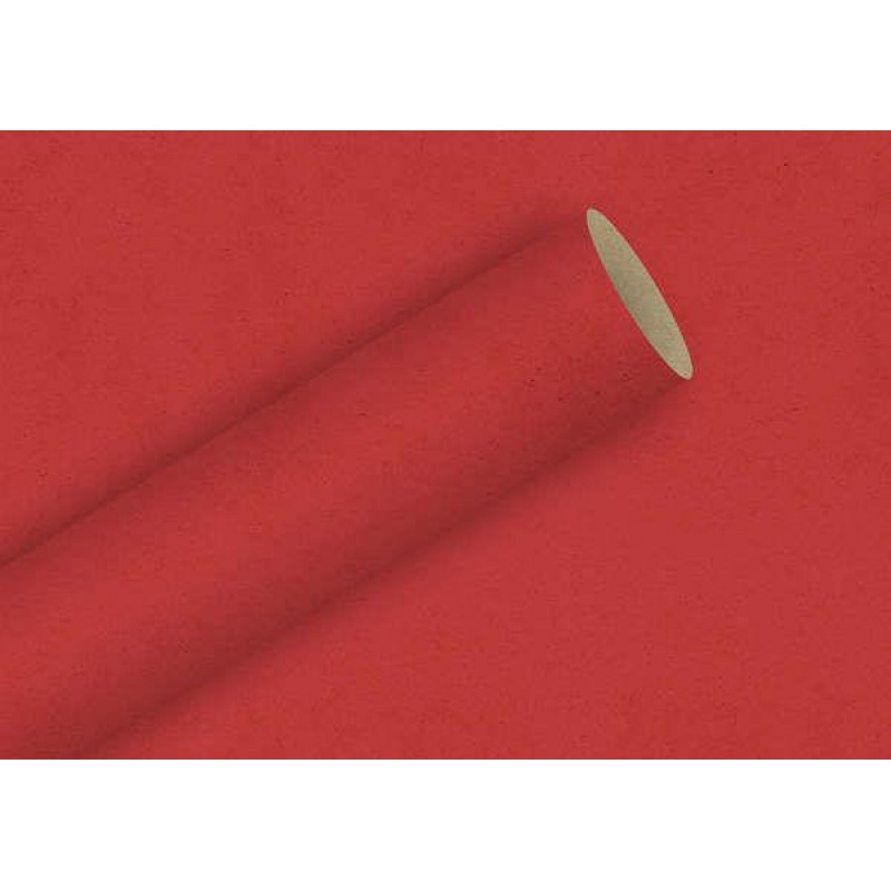 Gift Wrap 10m x 70cm Kraft Red