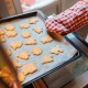 Legami Set of 5 Cookie Cutters with Stamps - Cookie Time!