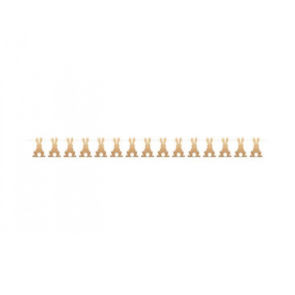 Γιρλάντα χάρτινη Bunny 15x178cm