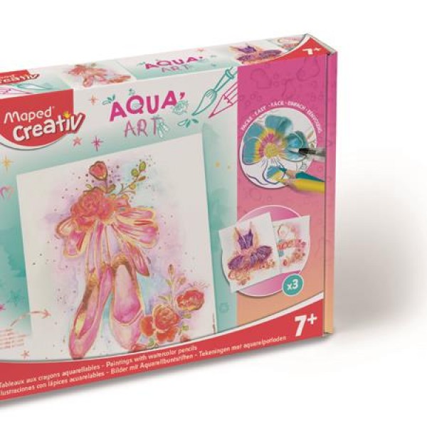 Maped Σετ Ζωγραφικής Aqua Art Χορός Maped Σετ Ζωγραφικής Aqua Art Χορός