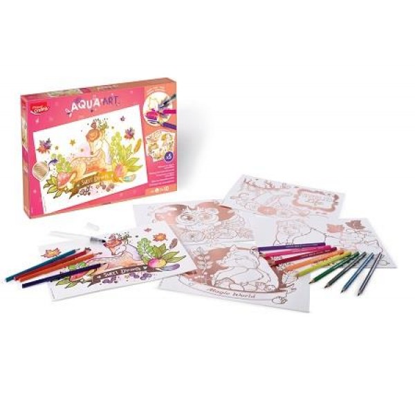 Maped Σετ Ζωγραφικής Aqua Art Ζώα του Δάσους Maped Σετ Ζωγραφικής Aqua Art Ζώα του Δάσους